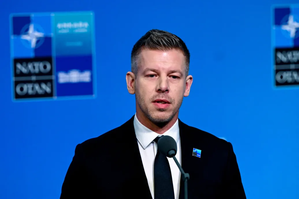 Magyar Péter a NATO-csúcson: Ukrajna az áldozat, Oroszország az agresszor